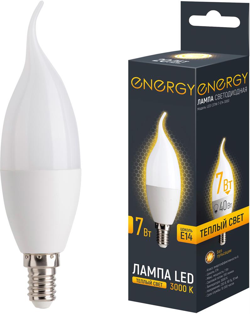  ENERGY LED С37W-7-E14-3000 (109323)
