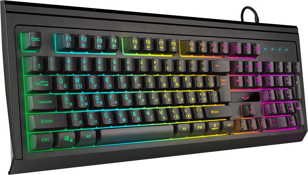  SVEN KB-G8400 (104кл, ПО, RGB-подсветка)