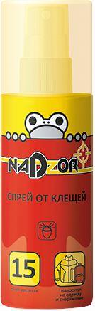  NADZOR Спрей от клещей, 100мл, ISU001N