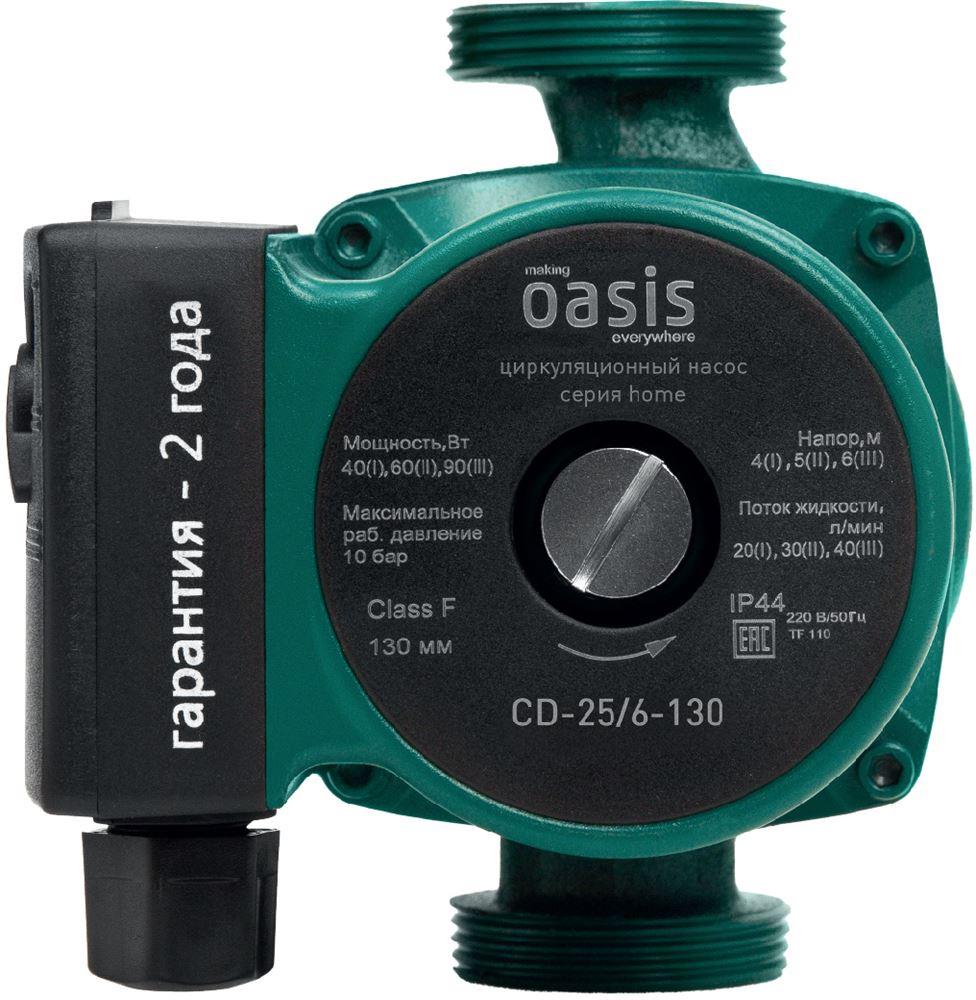 Циркуляционный насос с мокрым ротором OASIS CD-25/6 -130 "making Оasis