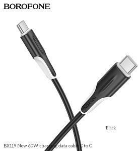  BOROFONE (6941991122019) BX119aa USB 3.0A PD 60W  Type-C Type-C 1 ,