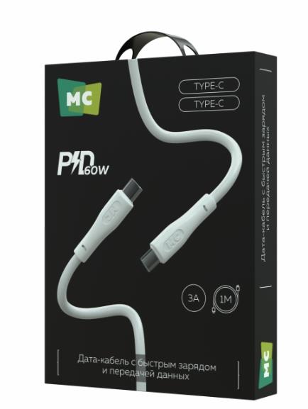  MORE CHOICE (4620202553041) K60aa USB 3.0A PD 60W  Type-C Type-C 1 ,