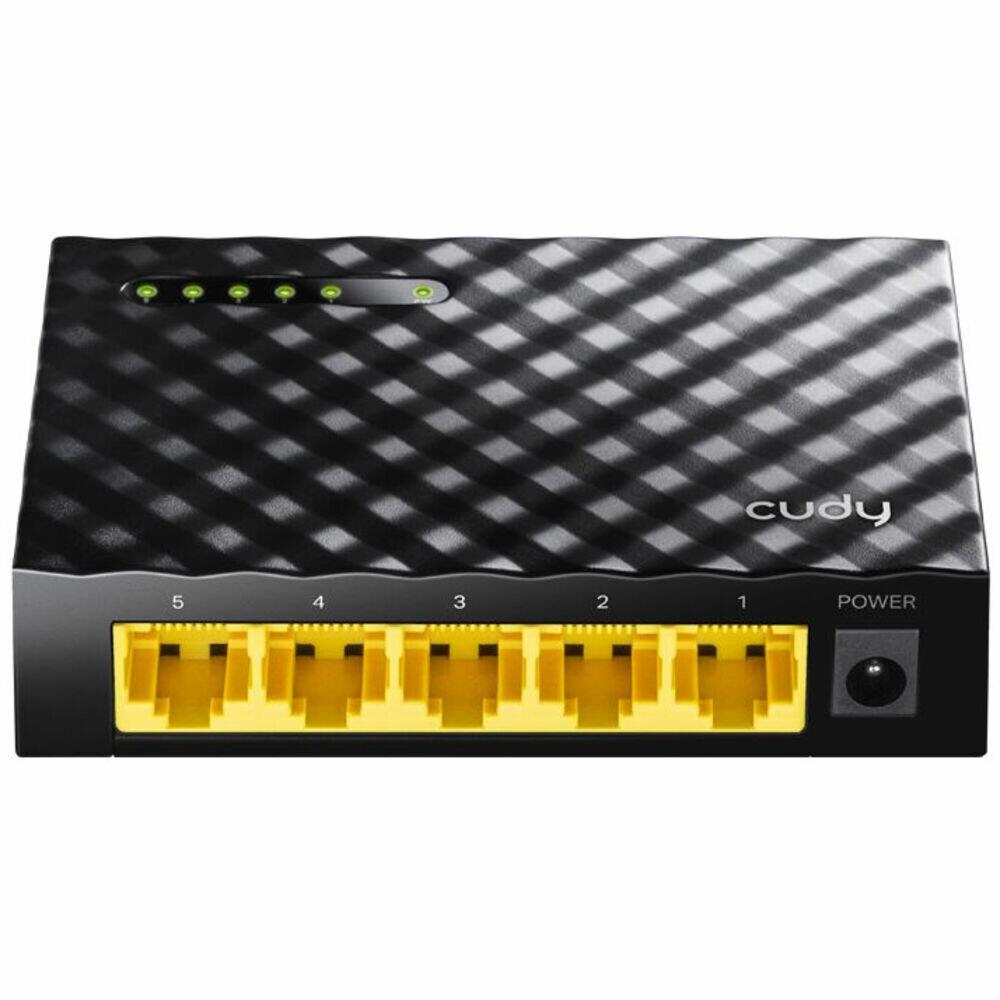  CUDY Коммутатор GS105D (L2) 5x1Гбит/с...