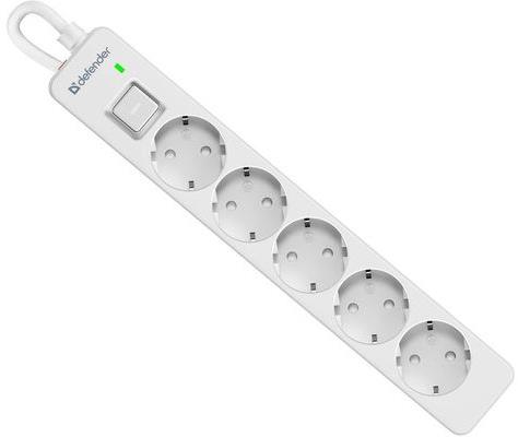 Сетевой фильтр DEFENDER (99430) DFS 131 5 роз х...