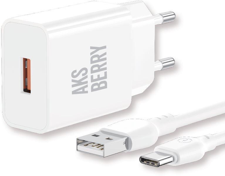  AKSBERRY (6972969383088) T42 QC3.0 +  Type C ()