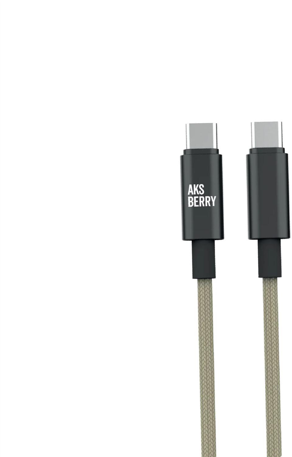  AKSBERRY (6900295600012) X163 Nylon silk Type-C - Type-C, 