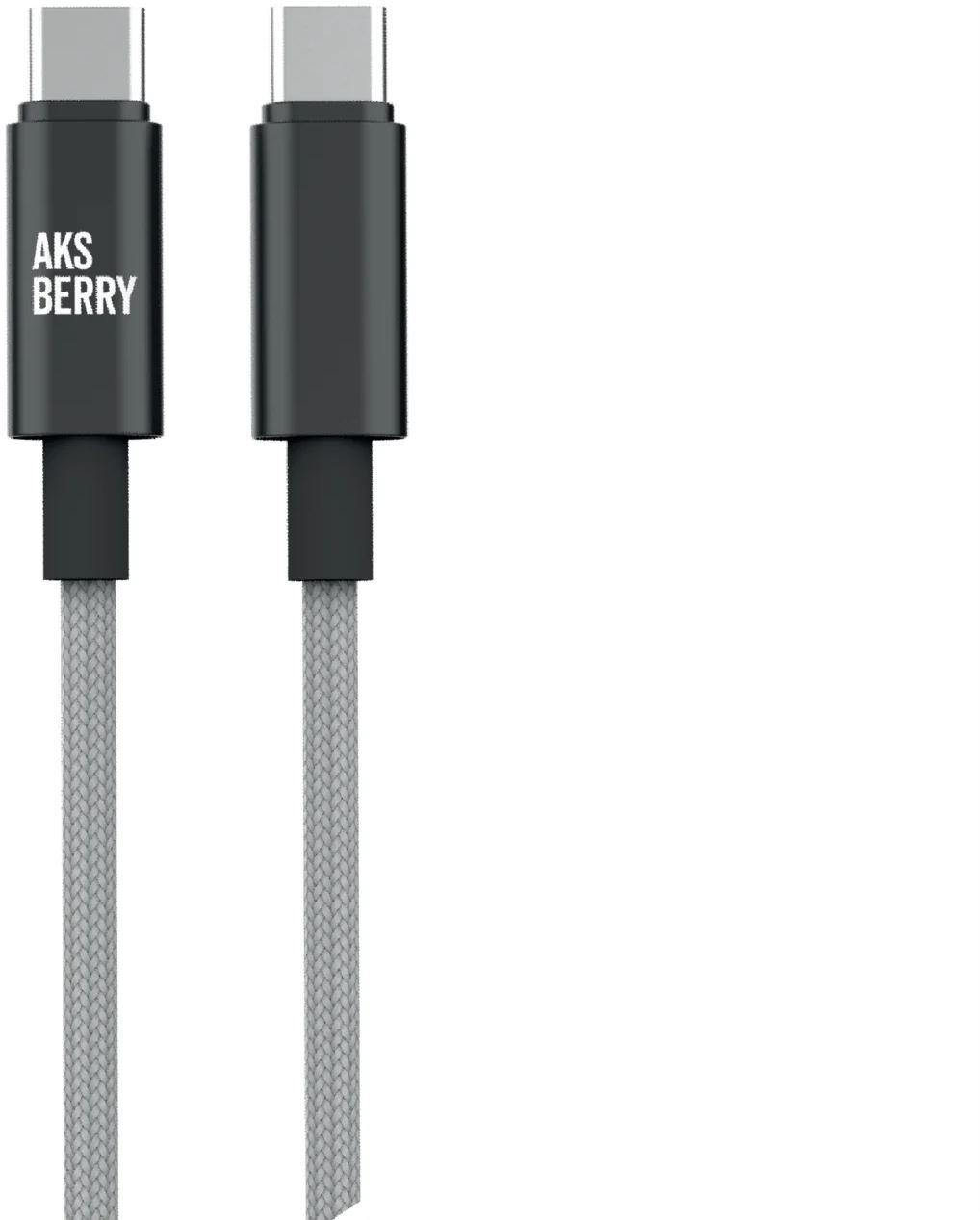  AKSBERRY (6900295640018) X163 Nylon silk Type-C - Type-C, 