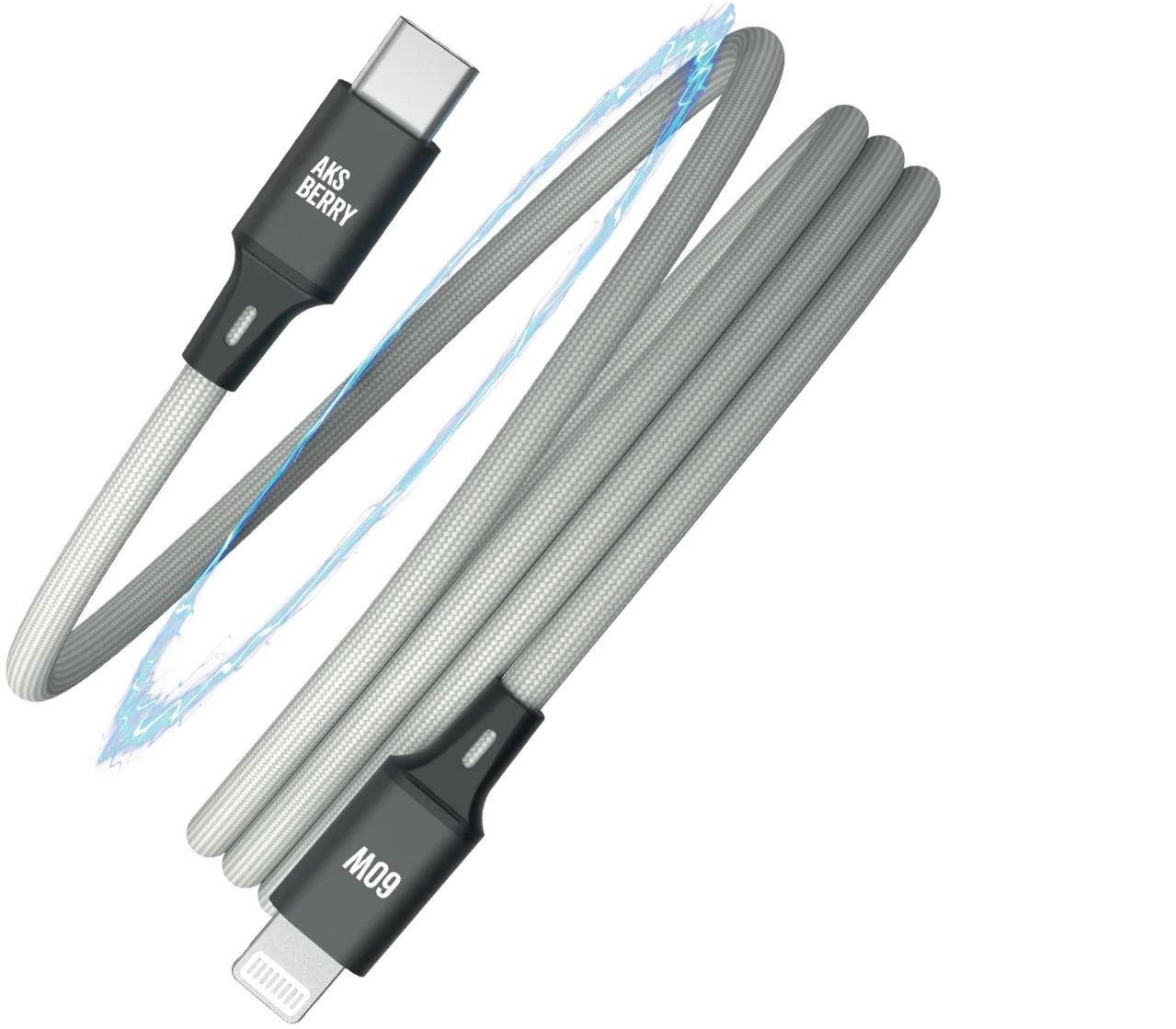  AKSBERRY (6900307880012) X164 Magnetic Type C - Lightning, 