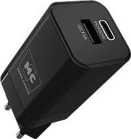  MORE CHOICE (4620202555748) NC85 1USB+1Type-C 3.0A PD 20W+QC3.0 Black