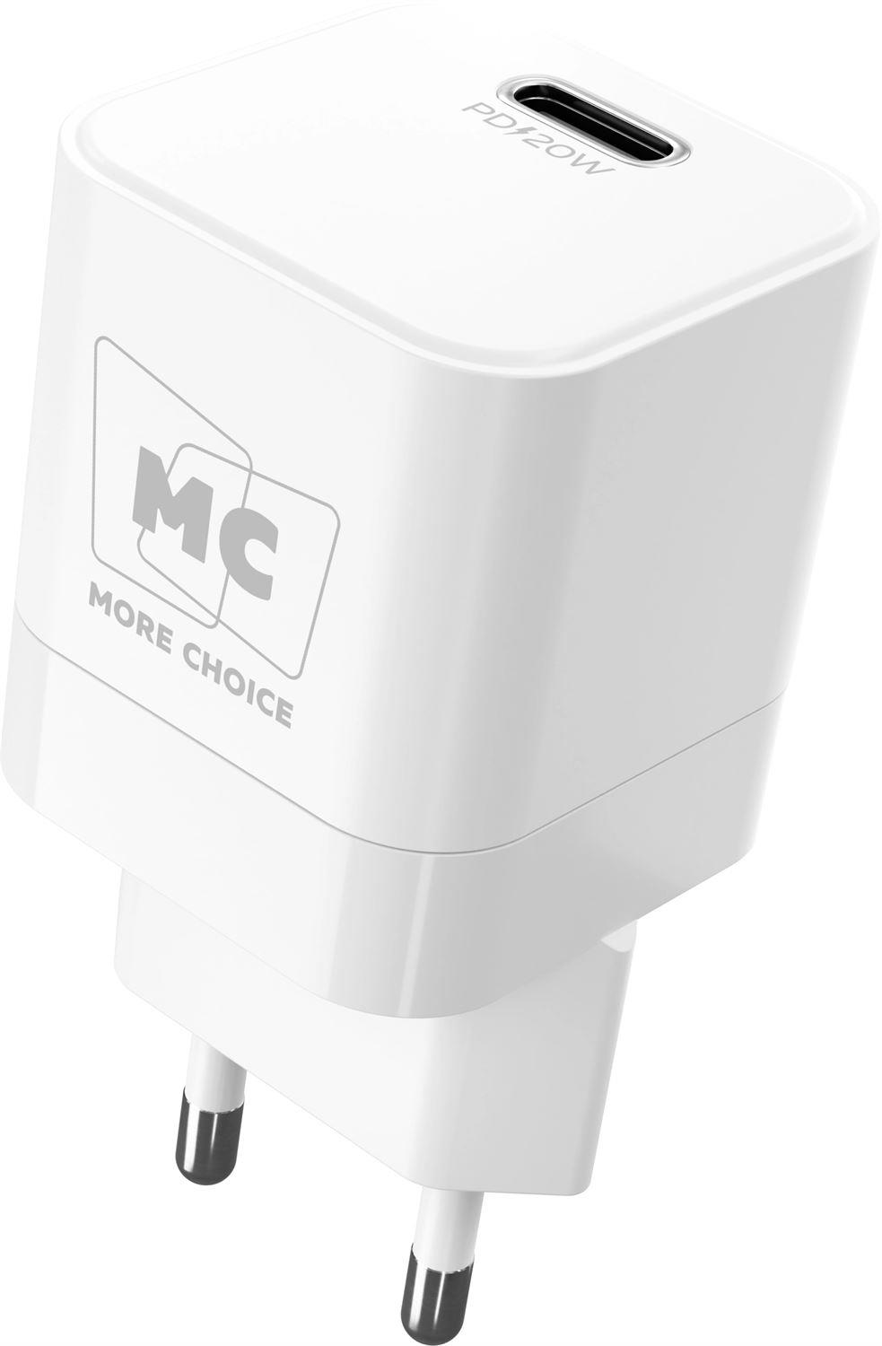  MORE CHOICE (4620202555816) NC86 1Type-C 3.0A PD 20W White