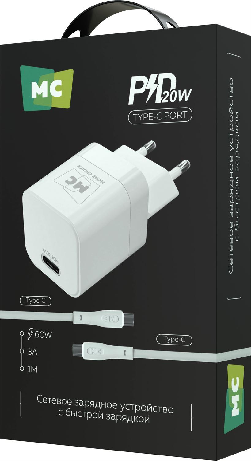  MORE CHOICE (4620202555854) NC86a 1Type-C 3.0A PD 20W  Type-C Type-C