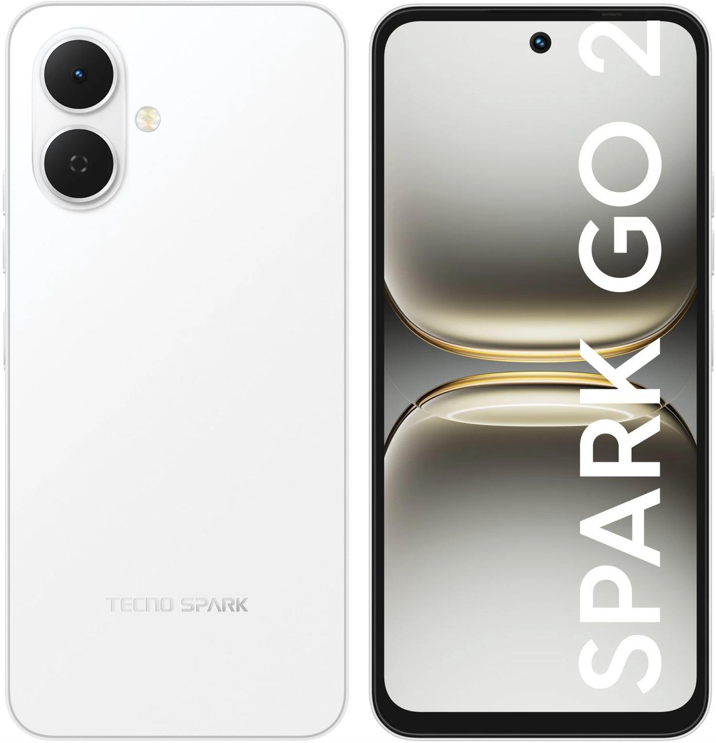  TECNO Spark Go 2 3/64Gb White (KM4 64+3 VEIL WHITE)