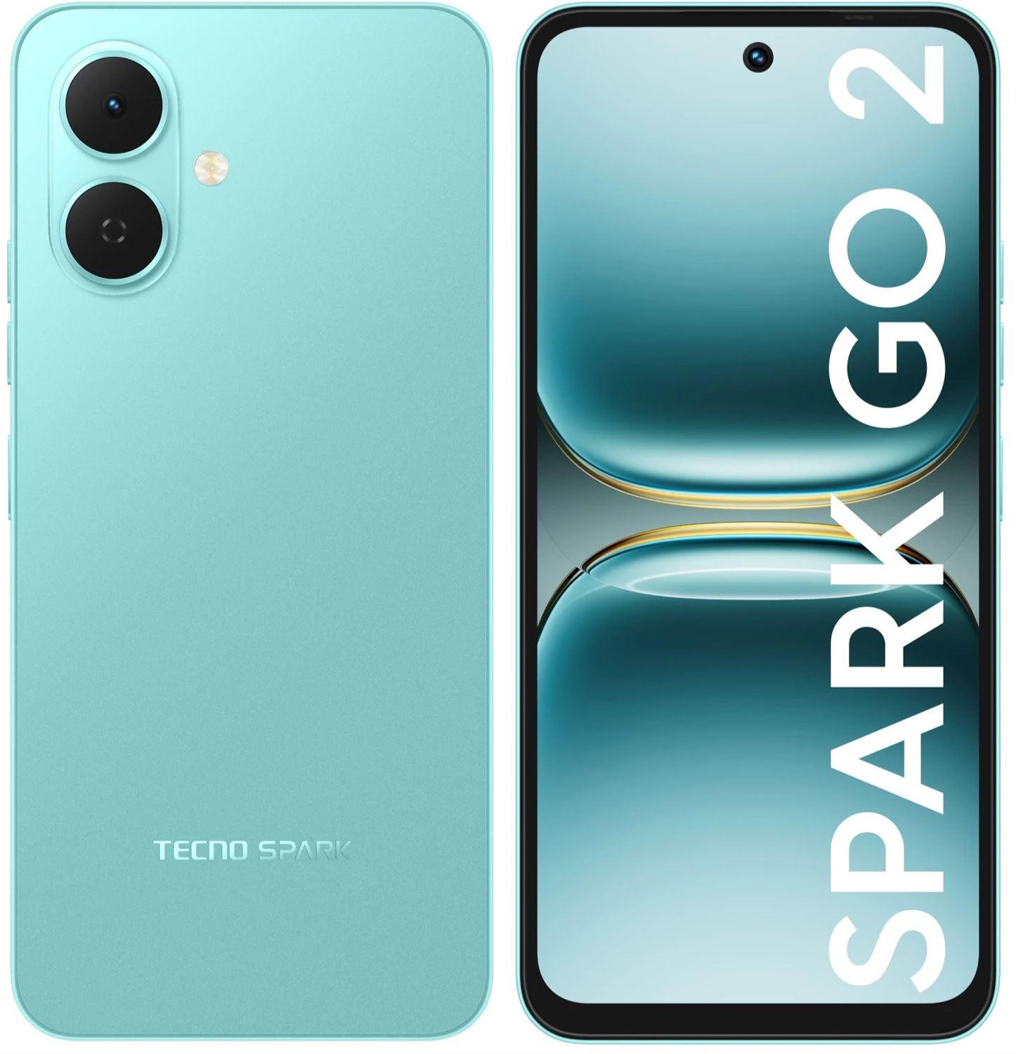  TECNO Spark Go 2 3/64Gb Green (KM4...