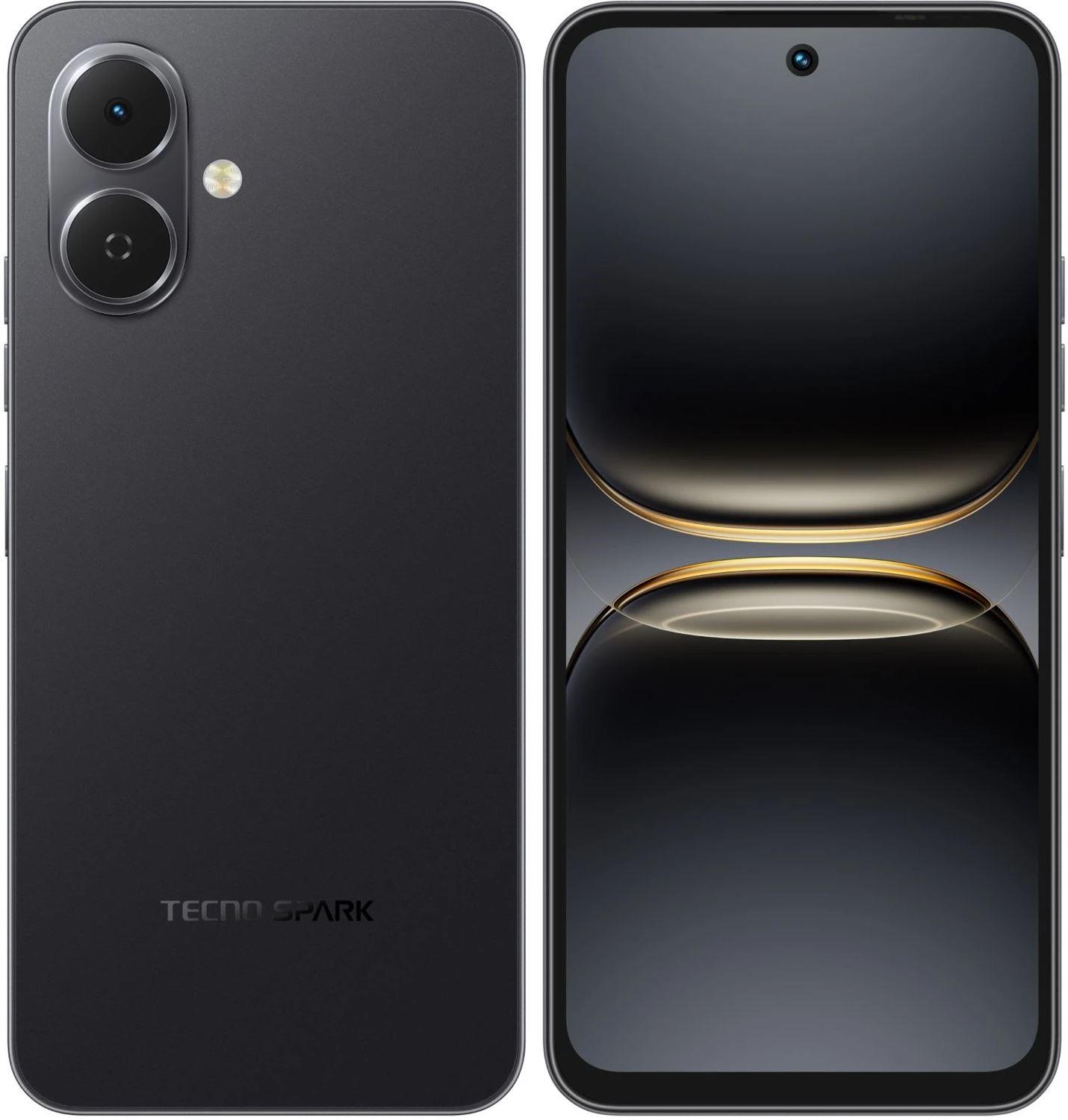  TECNO Spark Go 2 3/64Gb Black (KM4 64+3 INK BLACK)