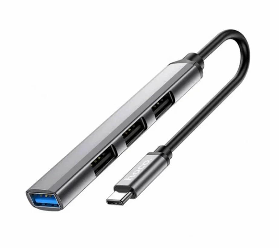 USB- HOCO (6931474765468) HB26 Metal Grey