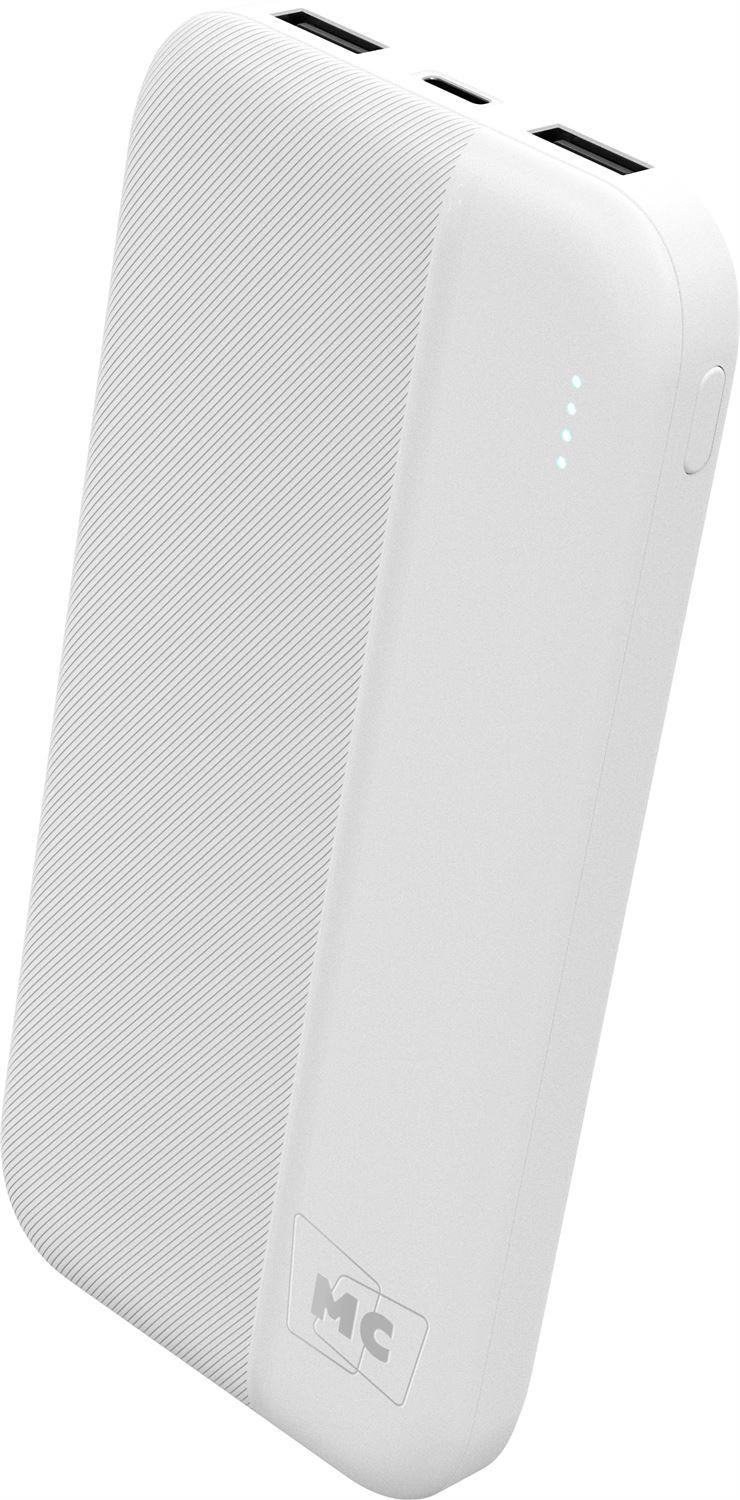 Power bank MORE CHOICE (4620202552907) PB25-10 White - 10000mAh 2USB