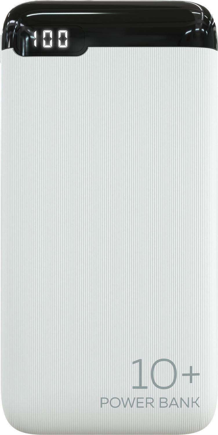 Power bank MORE CHOICE (4620202552549) PB19-10 White - 10000mAh 2USB