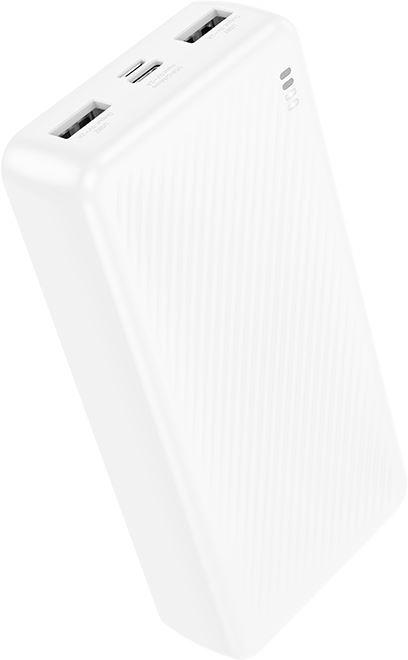 Power bank BOROFONE (6941991111792) BJ55A White - 20000mAh 2USB