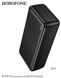 Power bank BOROFONE (6941991121517) BJ78B Black - 30000mAh 2USB