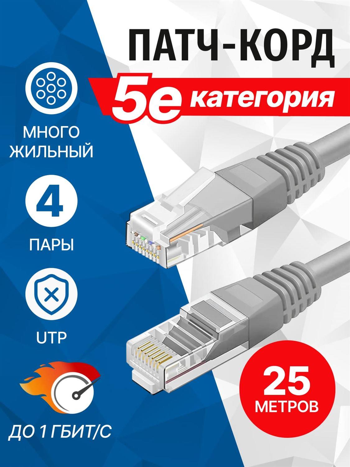 ����-���� 5BITES PUT50-250A UTP / STRANDED / 5E / 25M