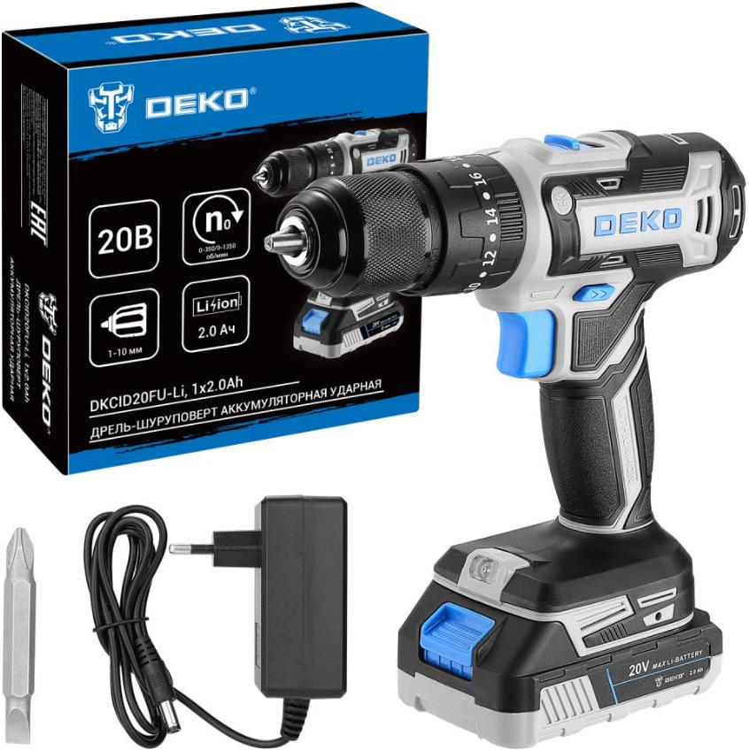 - DEKO DKCID20FU-Li, 20,...