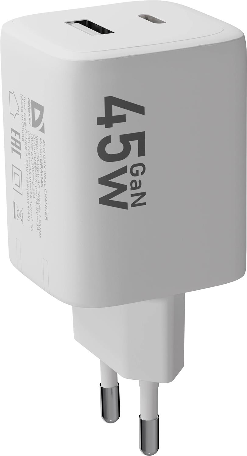  DEFENDER (83245) UPA-145 45W, USB A+C, 