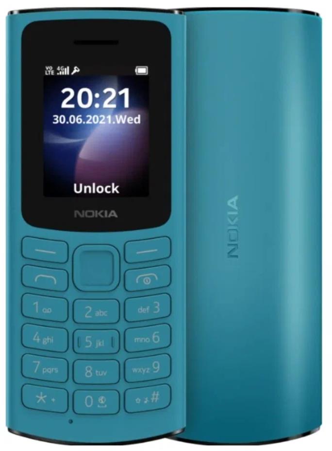   NOKIA 105 4G TA-1551 DS EAC Blue (1GF018UPG1C01)
