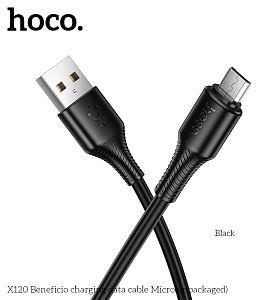  HOCO (6942007658881) X120m  micro USB , 1 , Black