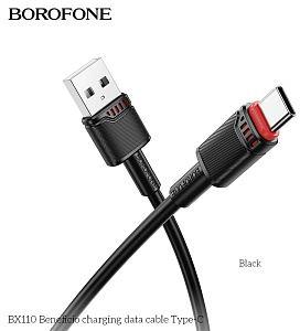 ������ BOROFONE (6941991120749) BX110a ,��� Type-C, 1 �, Black