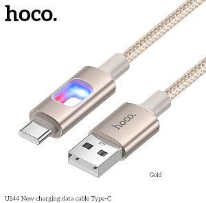  HOCO (6942007659598) U144a , Type-C, 1 , Gold