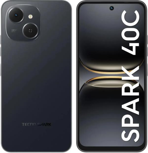  TECNO Spark 40C 4/128Gb Black / 