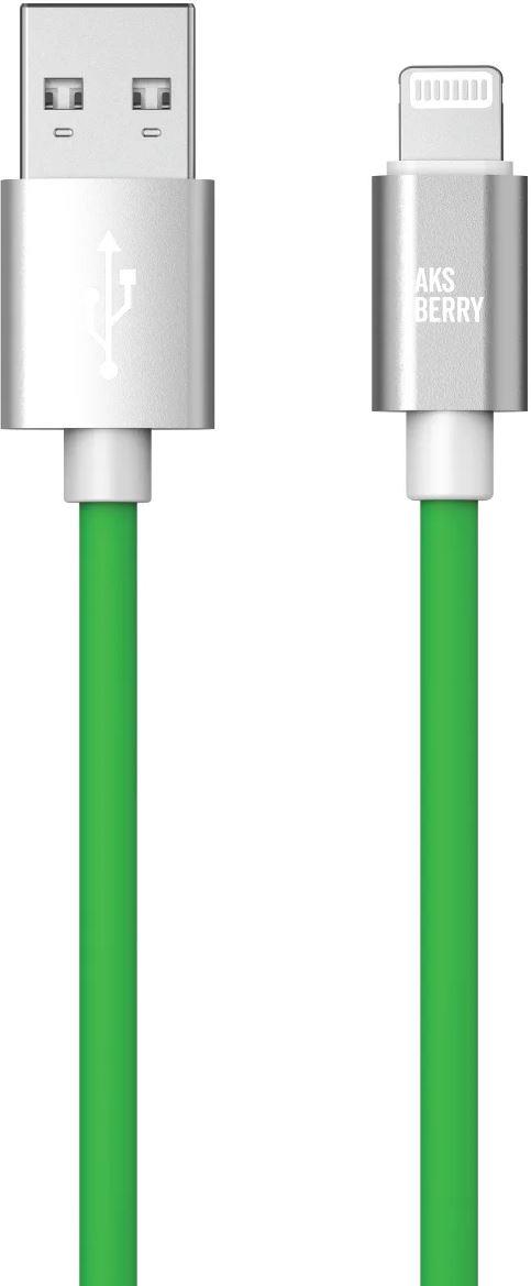  AKSBERRY (6900327640016) X165 Liquid silicone USB A -Lightning, �������