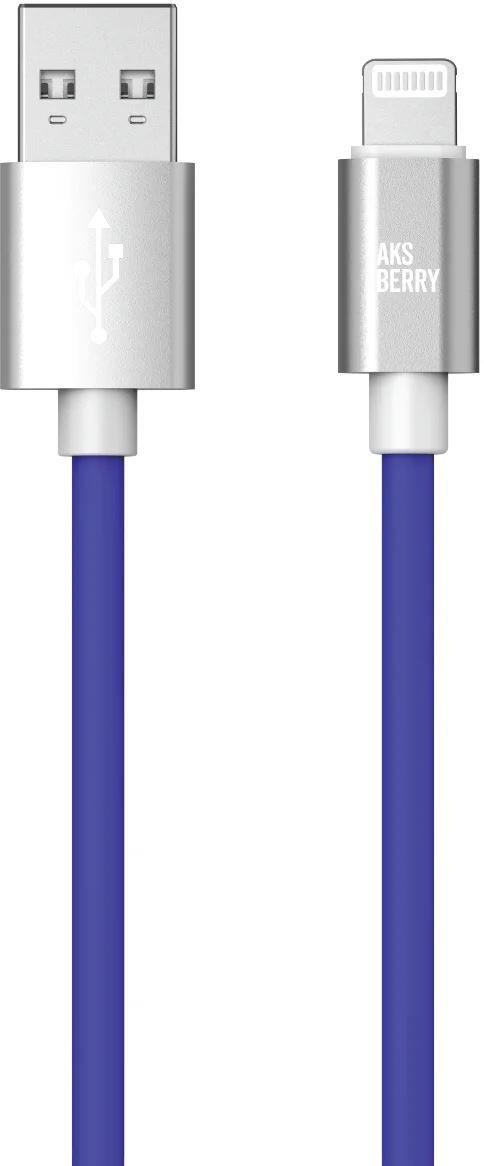  AKSBERRY (6900327670013) X165 Liquid silicone USB A -Lightning, �����