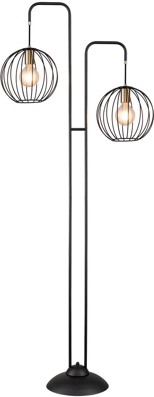  ESCADA 10176/2 E27*60W Black/Brass