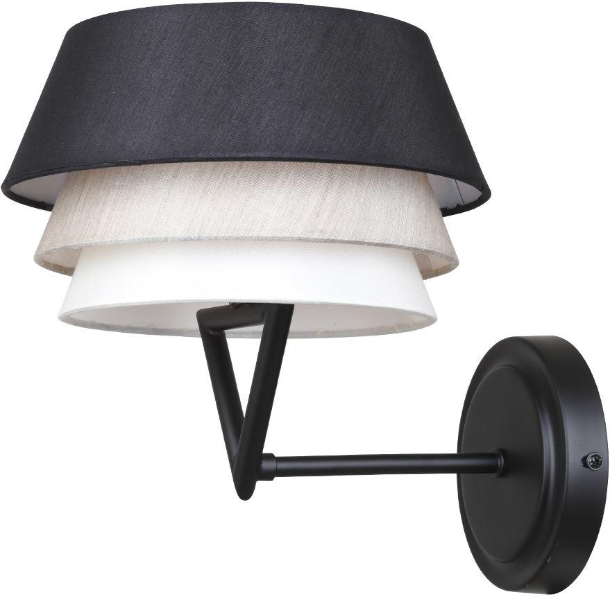  ESCADA 10187/1A E27*60W Black/Beige/White