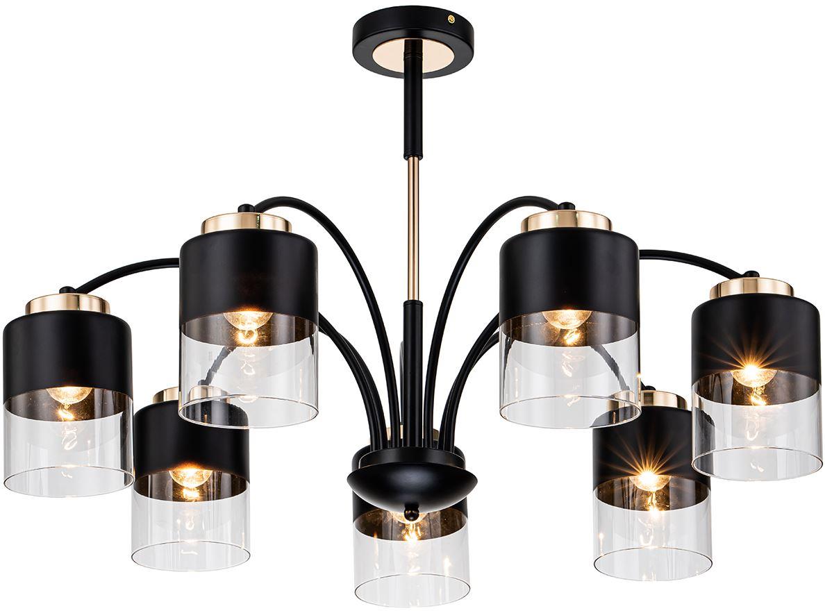  ESCADA 2121/7P E27*40W Black/Gold