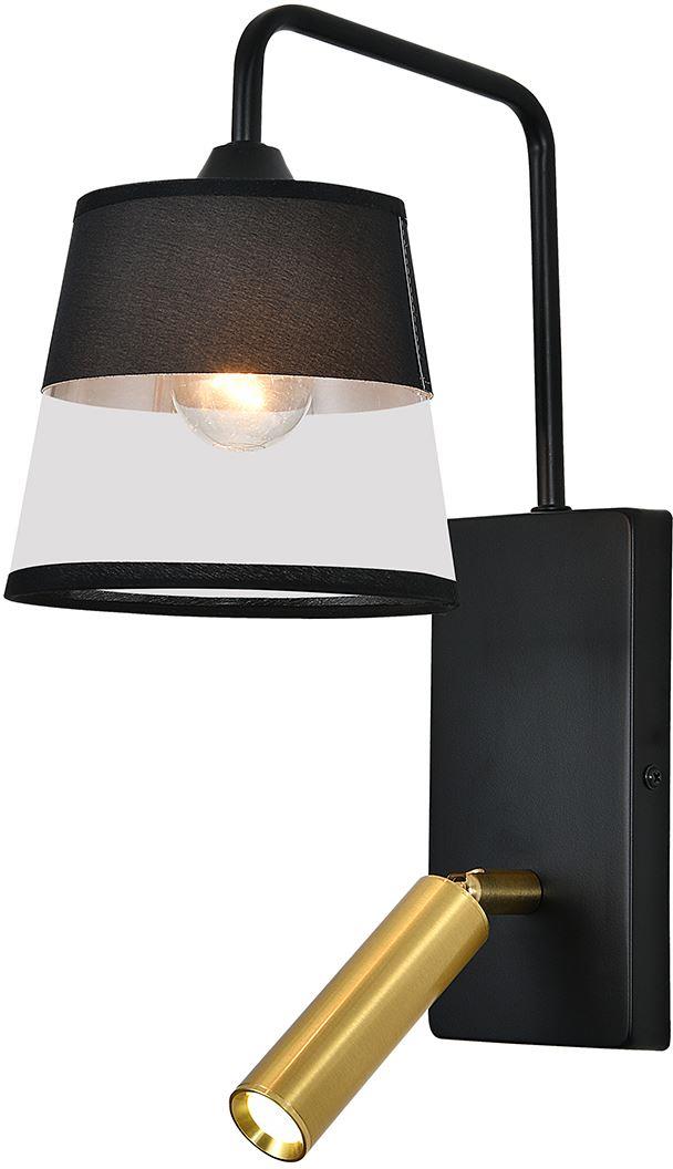  ESCADA 598/1A E27*40W Black/Brass