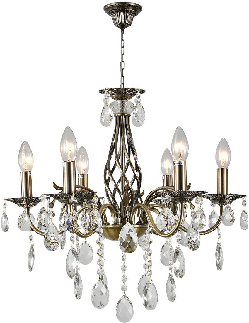  ESCADA 2107/6P E14*40W Antique Brass