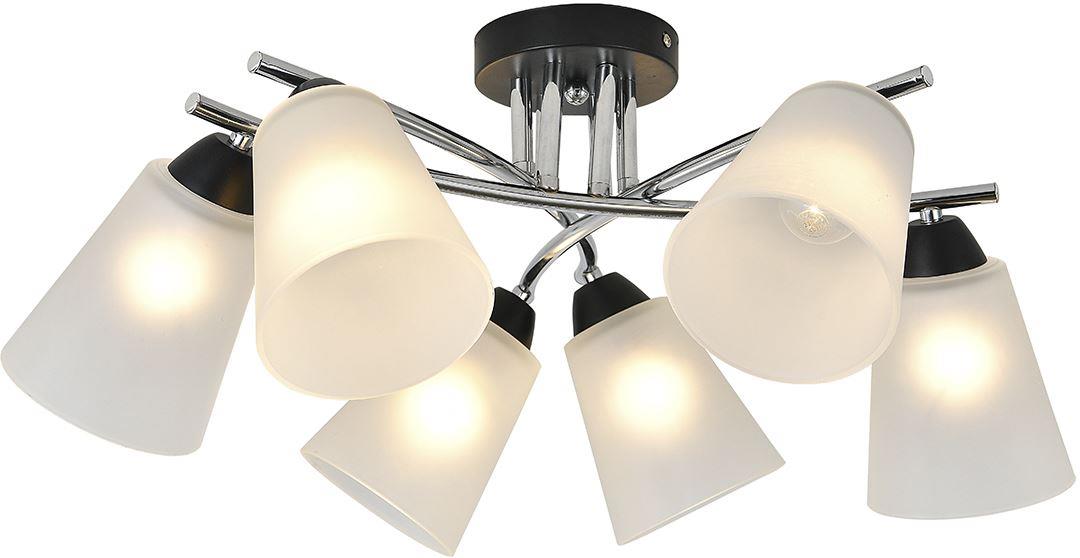  ESCADA 2132/6P E27*60W Black/Chrome