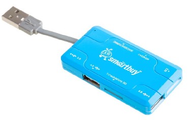 USB- SMARTBUY (SBRH-750-B)  +  