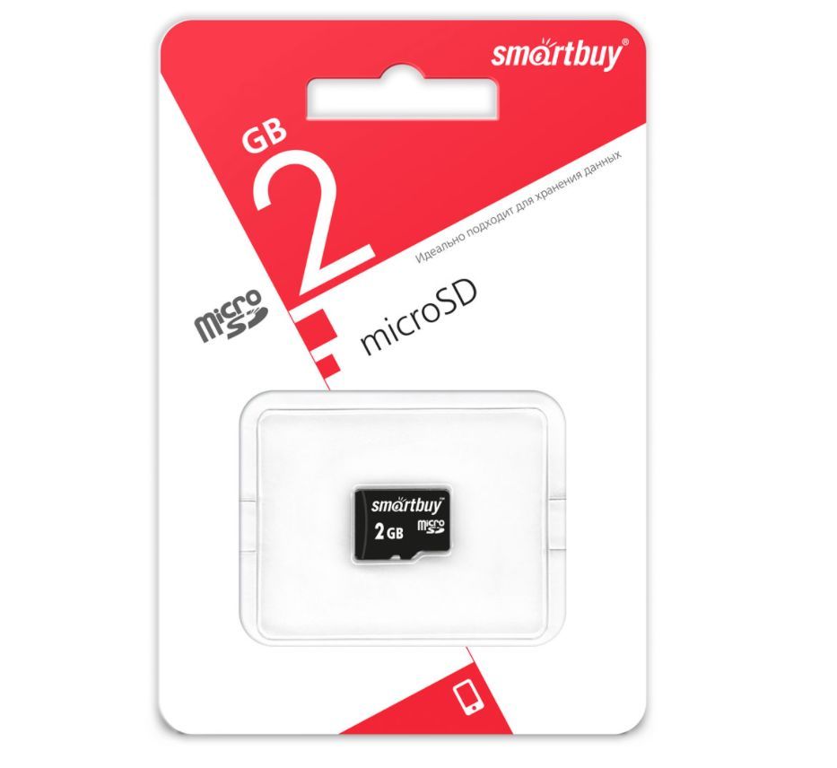  SMARTBUY (SB2GBSD-00) MicroSD 2GB