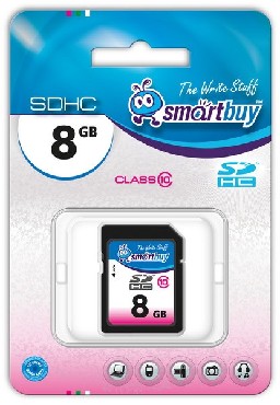  SMARTBUY (SB8GBSDHCCL10) SDHC 8GB Class10
